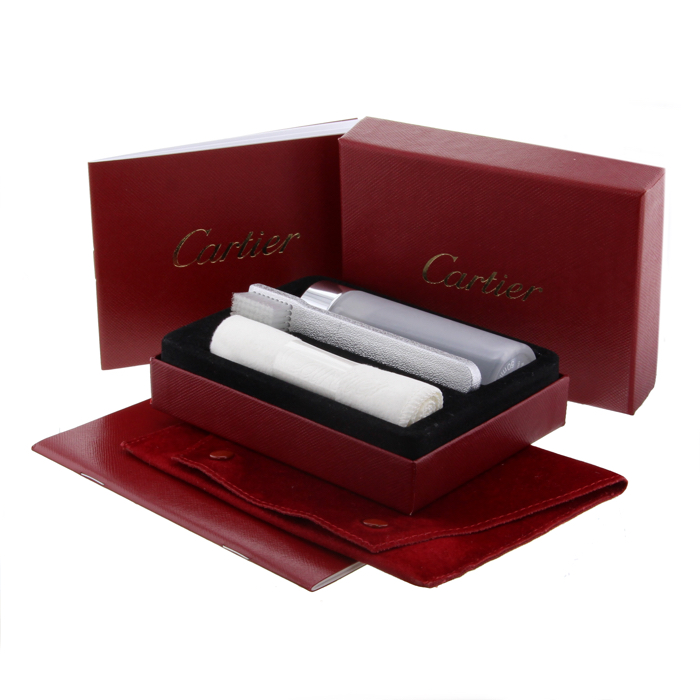 Cartier Ronde Louis Cartier watch in stainless steel Ref:  2934 Circa 2010 - Detail D3