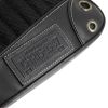 Handbag in canvas and black leather - Detail D4 thumbnail