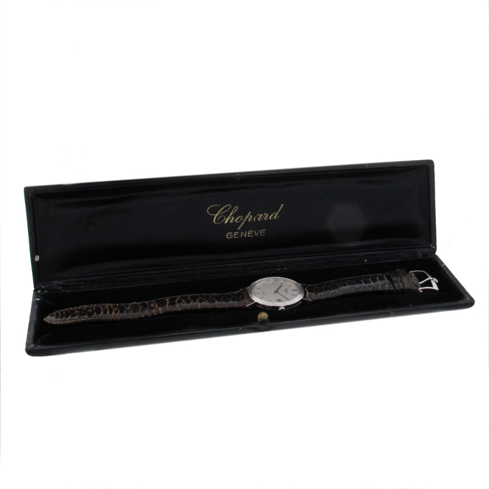 Montre Chopard en or blanc Ref : 1150 Vers 1970 - Detail D2