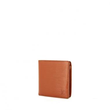 Portafogli Louis Vuitton in pelle Epi marrone