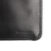 Burberry wallet in black grained leather - Detail D4 thumbnail