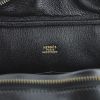 Hermes Plume handbag in black box leather - Detail D3 thumbnail