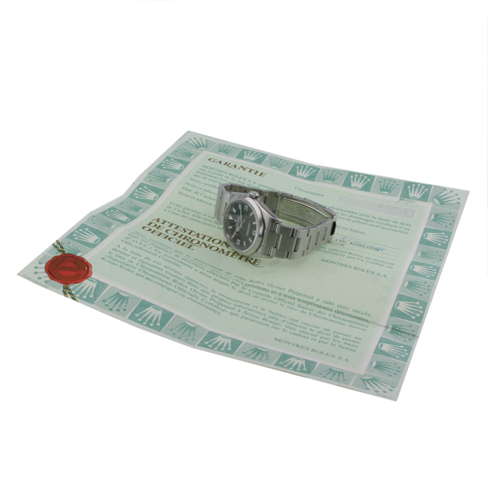 Rolex Explorer watch in stainless steel Ref:  114270 Circa  2002