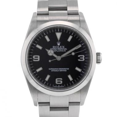 Montre Rolex Explorer en acier Ref :  114270 Vers  2002