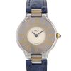 Cartier Must 21 watch in gold and stainless steel Circa  1990 - 00pp thumbnail