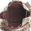 Saint Laurent bucket bag in purple leather - Detail D3 thumbnail
