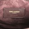 Borsa bisaccia Saint Laurent in pelle color prugna - Detail D4 thumbnail