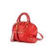 Balenciaga Velo handbag in red leather - 00pp thumbnail