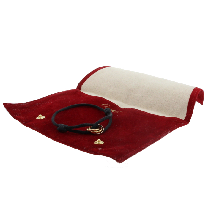 Brazalete Cartier Trinity en oro blanco,  oro amarillo y oro rosa - Detail D2