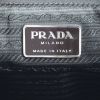 Prada backpack in canvas and brown leather - Detail D3 thumbnail