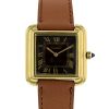 Cartier watch in gold plated Circa 1970 - 00pp thumbnail