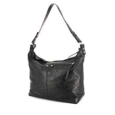 Bolso de mano Balenciaga Cruise Big en cuero negro