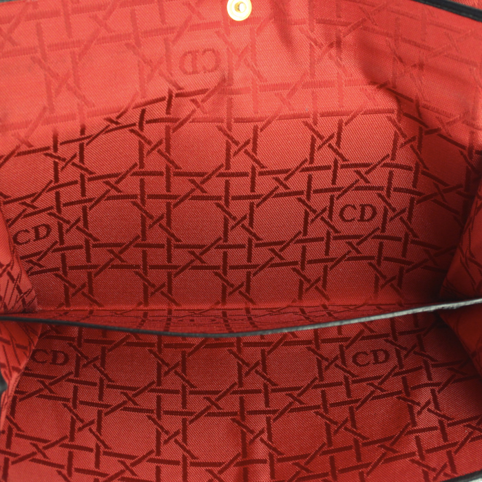 Dior wallet in black quilted leather - Detail D3