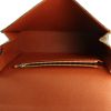Bolso de mano Louis Vuitton en lona a cuadros revestida ébano y cuero marrón - Detail D2 thumbnail