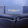 Sac à main Balenciaga Papier en cuir bleu - Detail D3 thumbnail