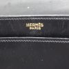 Bolso de mano Hermes en cuero box negro - Detail D3 thumbnail