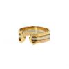 Cartier C De Cartier open ring in yellow gold,  pink gold and white gold - 00pp thumbnail