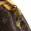 Louis Vuitton handbag in monogram canvas and natural leather - Detail D4 thumbnail