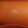 Bolso de mano Hermes Omnibus en cuero marrón y naranja - Detail D3 thumbnail