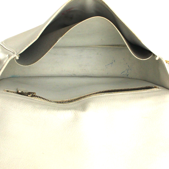 Borsa in pelle bianca - Detail D2