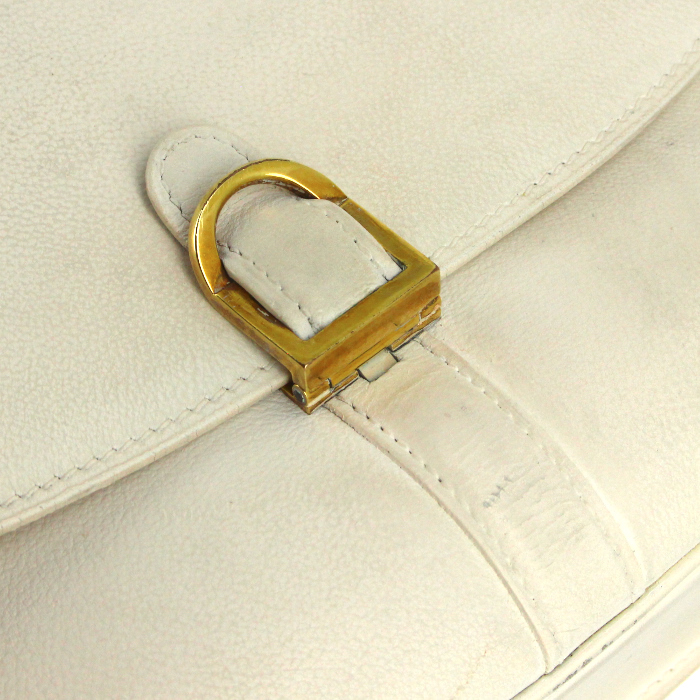 Borsa in pelle bianca - Detail D5