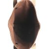 Hermes shopping bag in brown canvas - Detail D2 thumbnail