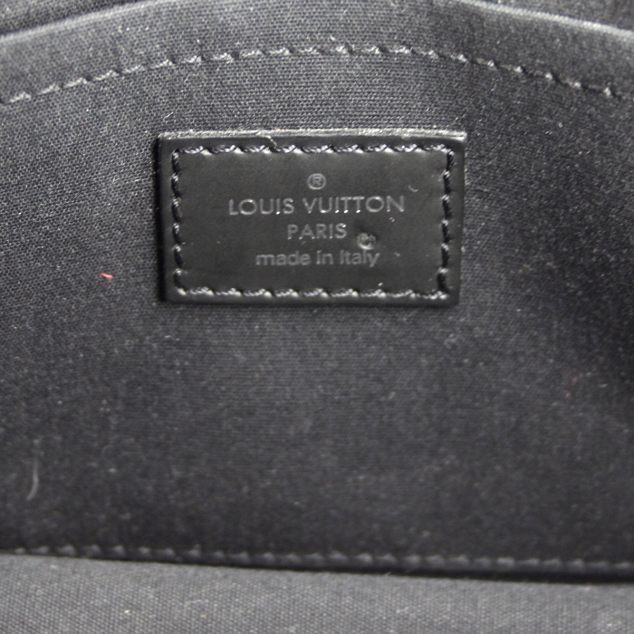 Bolso de mano Louis Vuitton Bowling en cuero Epi negro - Detail D3