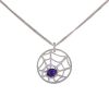 Chaumet Attrape Moi Si Tu M'Aimes necklace in white gold and diamonds and in amethyst - 00pp thumbnail