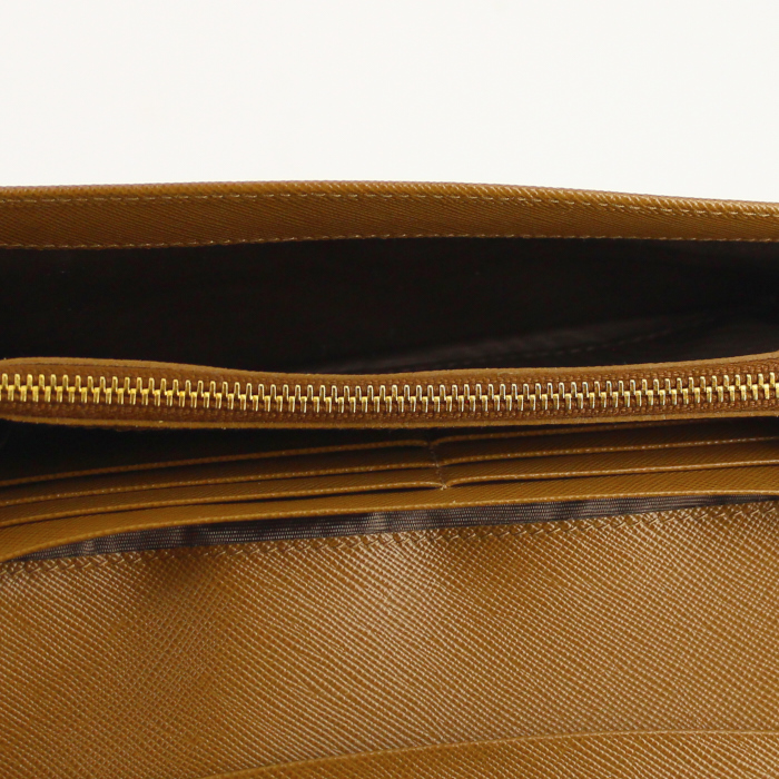 Portafogli in pelle beige - Detail D3