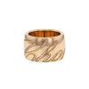 Chopard Chopardissimo large model ring in pink gold and diamonds - 00pp thumbnail