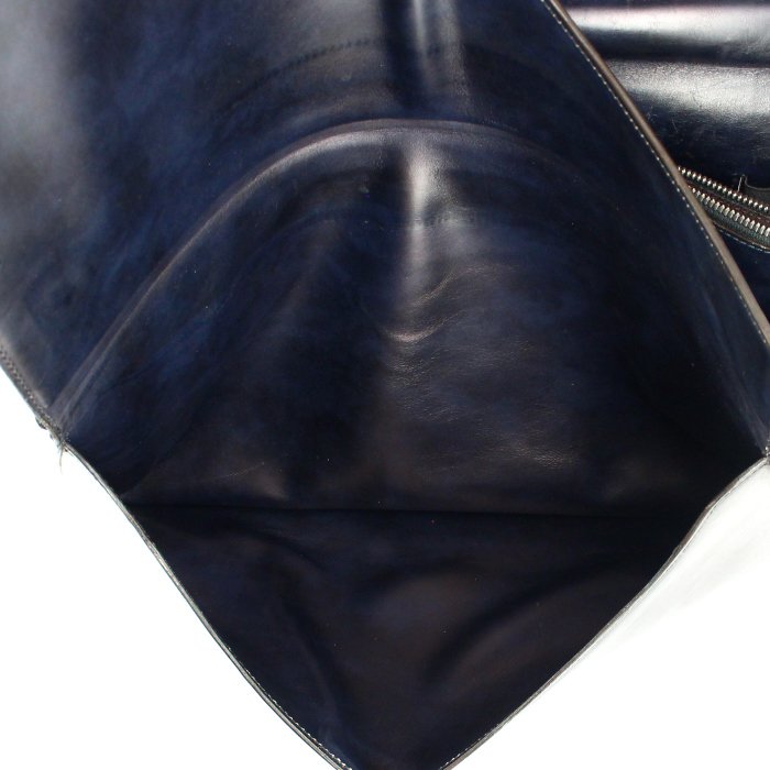 Borsa portadocumenti Berluti in pelle marrone - Detail D4