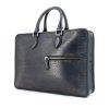 Berluti briefcase in blue leather - 00pp thumbnail