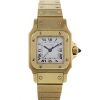 Reloj Cartier Santos de oro amarillo Circa  1990 - 00pp thumbnail