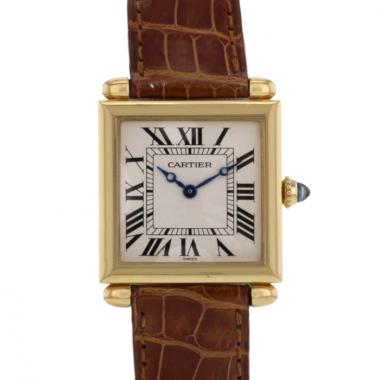 Montre Cartier Tank Obus en or jaune Vers  1990