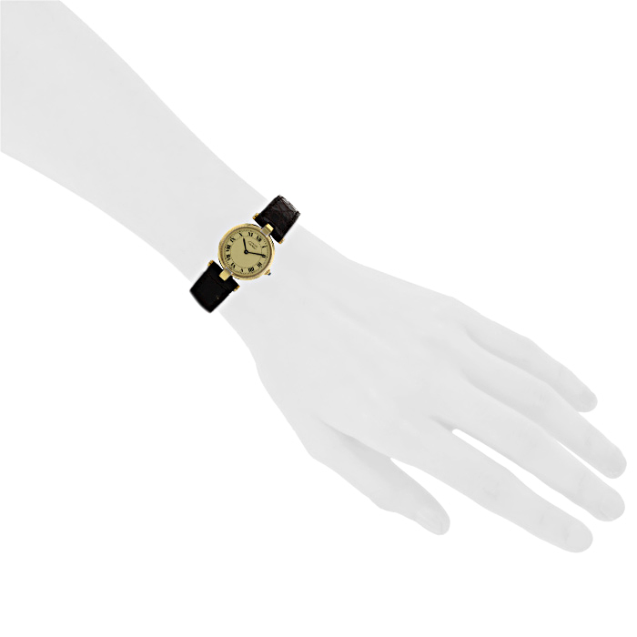 Cartier Must De Cartier watch in vermeil Circa  1985 - Detail D1