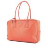 Prada handbag in orange leather saffiano - 00pp thumbnail