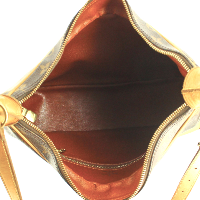 Sac à main Louis Vuitton Boulogne en toile monogram enduite et cuir naturel - Detail D2