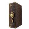 Louis Vuitton Alzer suitcase in monogram canvas and natural leather - 00pp thumbnail