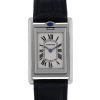 Cartier Tank Basculante watch in stainless steel Ref:  2405 Circa 2000 - 00pp thumbnail