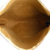 Fendi pouch in beige grained leather - Detail D2 thumbnail
