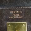 Borsa Hermes Kelly 35 cm in pelle box marrone - Detail D4 thumbnail