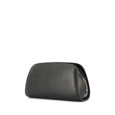 Louis Vuitton pouch in black epi leather