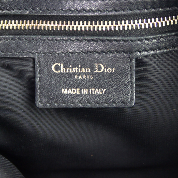Borsa Dior Miss Dior in pelle trapuntata nera - Detail D4
