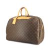 Borsa da viaggio Louis Vuitton Alize in tela monogram cerata e pelle naturale - 00pp thumbnail