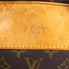 Sac de voyage Louis Vuitton Alize en toile monogram enduite et cuir naturel - Detail D4 thumbnail
