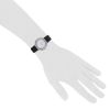 Montre Hermes Météore - wristwatch en acier Vers  1990 - Detail D1 thumbnail