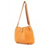 Hermes handbag in brown grained leather - 00pp thumbnail