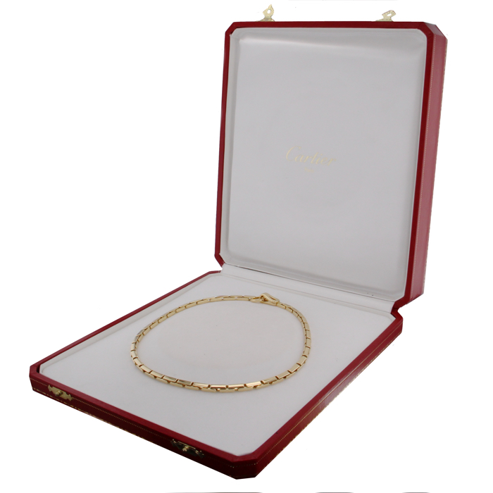 Collier Cartier Agrafe en or jaune - Detail D2