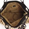 Cartier Marcello handbag in furr and brown lizzard - Detail D2 thumbnail