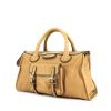 Chloé Edith handbag in beige leather - 00pp thumbnail